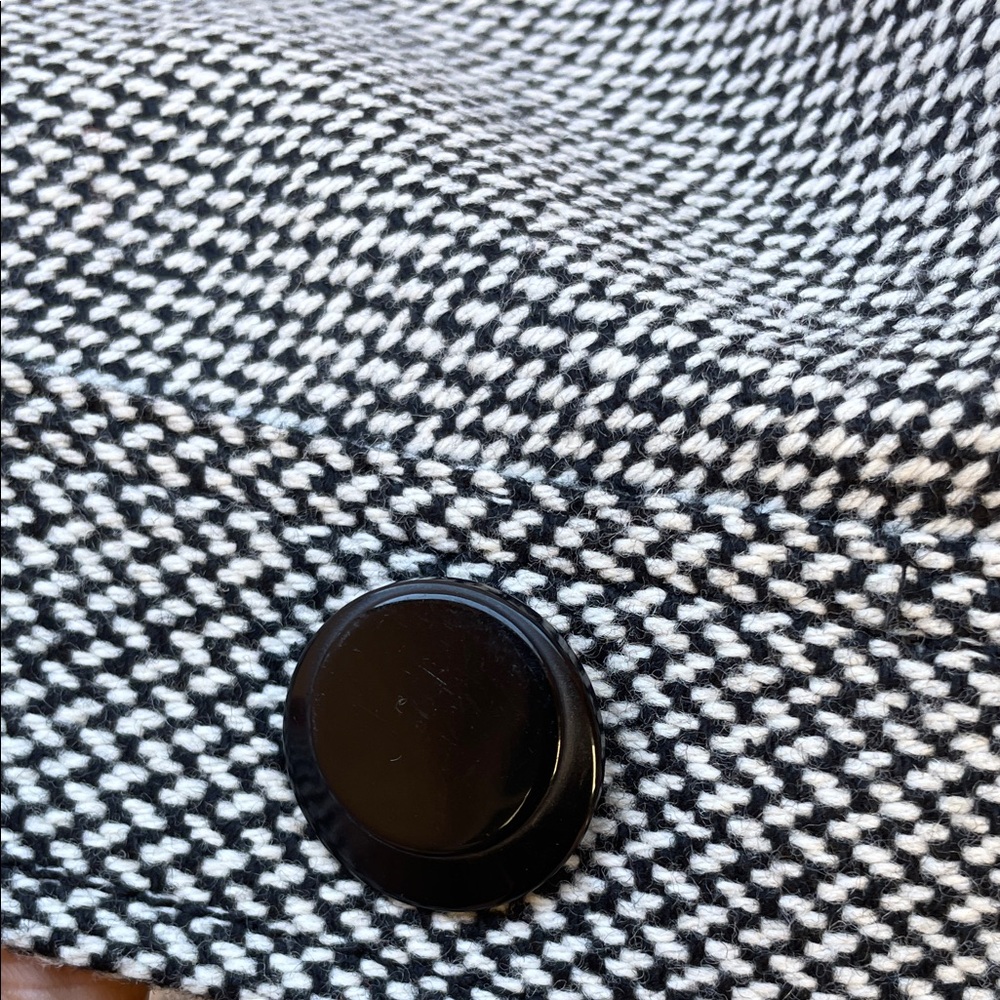 Hinge Houndstooth Patterned Jacket with oversized… - image 6